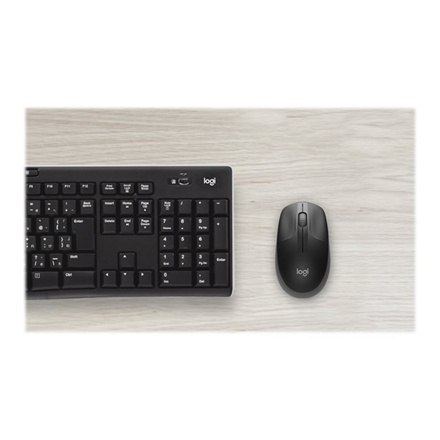 Logitech | Mysz pełnowymiarowa | M190 | Bezprzewodowa | USB | Kolor grafitowy Logitech | Mysz pełnowymiarowa | M190 | Bezprzewodowa | USB | Kolor grafitowy