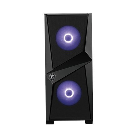 MSI MAG FORGE 100M PC Case, Mid-Tower, USB 3.2, Black MSI | MAG FORGE 100M | Black | ATX | Power supply included No MSI MAG FORGE 100M PC Case, Mid-Tower, USB 3.2, Black MSI | MAG FORGE 100M | Black | ATX | Power supply included No