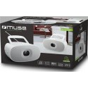 Muse | MD-202RDW | Przenośny radioodtwarzacz CD | Biały