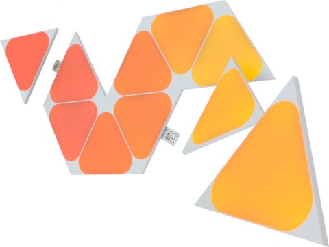 Nanoleaf | Shapes Triangles Mini Expansion Pack (10 panels) | 1 x 0.54 W | 16M+ colours | 2.4GHz WiFi b/g/n; Nanoleaf | Shapes Triangles Mini Expansion Pack (10 panels) | 1 x 0.54 W | 16M+ colours | 2.4GHz WiFi b/g/n;