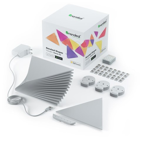 Nanoleaf | Shapes Triangles Starter Kit (15 panels) | 1.5 W | 16M+ colours Nanoleaf | Shapes Triangles Starter Kit (15 panels) | 1.5 W | 16M+ colours