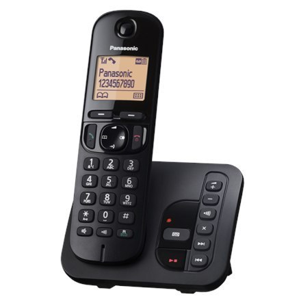 Panasonic | Bezprzewodowy | KX-TGC220FXB | Wbudowany wyświetlacz | ID dzwoniącego | Czarny | Pojemność książki telefonicznej 50 Panasonic | Bezprzewodowy | KX-TGC220FXB | Wbudowany wyświetlacz | ID dzwoniącego | Czarny | Pojemność książki telefonicznej 50