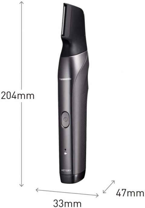 Panasonic | Hair trimmer | ER-GY60-H503 | Number of length steps 20 | Step precise 0.5 mm | Black/Silver | Cordless | Wet & Dry Panasonic | Hair trimmer | ER-GY60-H503 | Number of length steps 20 | Step precise 0.5 mm | Black/Silver | Cordless | Wet & Dry