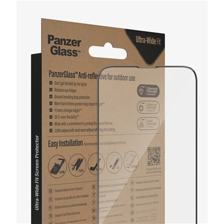 PanzerGlass | Ochraniacz ekranu - szkło | Apple iPhone 13, 13 Pro, 14 | Politereftalan etylenu (PET) | Czarny | Przezroczysty PanzerGlass | Ochraniacz ekranu - szkło | Apple iPhone 13, 13 Pro, 14 | Politereftalan etylenu (PET) | Czarny | Przezroczysty