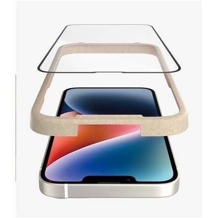 PanzerGlass | Ochraniacz ekranu - szkło | Apple iPhone 13, 13 Pro, 14 | Politereftalan etylenu (PET) | Czarny | Przezroczysty PanzerGlass | Ochraniacz ekranu - szkło | Apple iPhone 13, 13 Pro, 14 | Politereftalan etylenu (PET) | Czarny | Przezroczysty