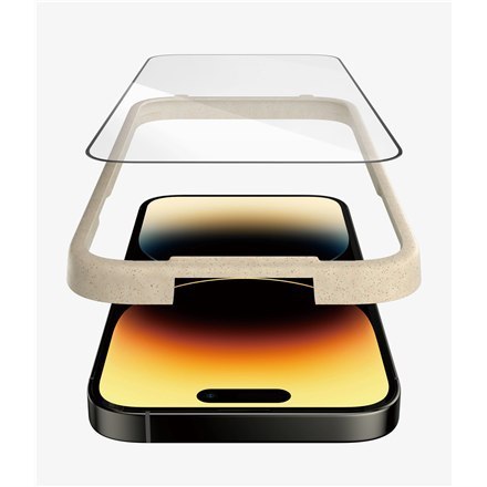 PanzerGlass | Ochraniacz ekranu - szkło | Apple iPhone 14 Pro | Szkło | Czarny | Przezroczysty PanzerGlass | Ochraniacz ekranu - szkło | Apple iPhone 14 Pro | Szkło | Czarny | Przezroczysty