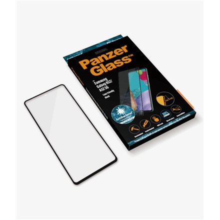 PanzerGlass | Ochraniacz ekranu - szkło | Samsung Galaxy A52, A52 5G | Szkło hartowane | Czarny | Przezroczysty PanzerGlass | Ochraniacz ekranu - szkło | Samsung Galaxy A52, A52 5G | Szkło hartowane | Czarny | Przezroczysty