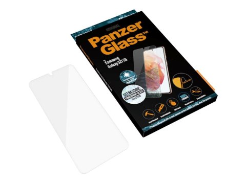 PanzerGlass | Ochraniacz ekranu - szkło | Samsung Galaxy S21 5G | Szkło hartowane | Przezroczysty PanzerGlass | Ochraniacz ekranu - szkło | Samsung Galaxy S21 5G | Szkło hartowane | Przezroczysty