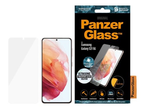 PanzerGlass | Ochraniacz ekranu - szkło | Samsung Galaxy S21 5G | Szkło hartowane | Przezroczysty PanzerGlass | Ochraniacz ekranu - szkło | Samsung Galaxy S21 5G | Szkło hartowane | Przezroczysty