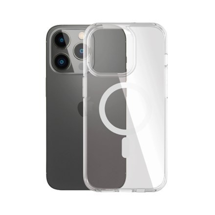 PanzerGlass | Pokrowiec na telefon komórkowy - kompatybilny z MagSafe | Apple iPhone 14 Pro | Przezroczysty PanzerGlass | Pokrowiec na telefon komórkowy - kompatybilny z MagSafe | Apple iPhone 14 Pro | Przezroczysty
