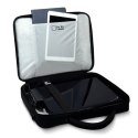 PORT DESIGNS | Pasuje do rozmiaru 15,6 " | Courchevel | Messenger - Briefcase | Czarny | Pasek na ramię