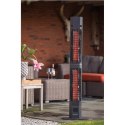 SUNRED | Grzejnik | RD-DARK-3000L, Valencia Dark Lounge | Podczerwień | 3000 W | Liczba poziomów mocy | Odpowiedni do pomieszcze