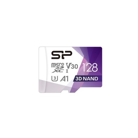 Silicon Power | Superior Pro | 128 GB | micro SDXC | Pamięć flash klasy 10 | z adapterem Silicon Power | Superior Pro | 128 GB | micro SDXC | Pamięć flash klasy 10 | z adapterem