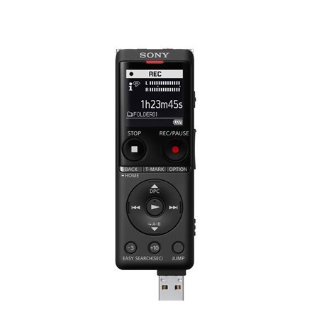Sony | Digital Voice Recorder | ICD-UX570 | Black | LCD | MP3 playback Sony | Digital Voice Recorder | ICD-UX570 | Black | LCD | MP3 playback