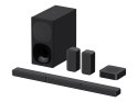 Sony | HT-S40R 5.1ch Home Cinema Soundbar with Wireless Rear Speakers | USB port | Bluetooth | Black | No | Wi-Fi | Wireless con