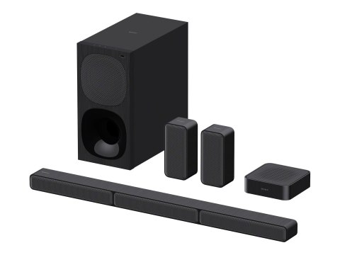 Sony | HT-S40R 5.1ch Home Cinema Soundbar with Wireless Rear Speakers | USB port | Bluetooth | Black | No | Wi-Fi | Wireless con Sony | HT-S40R 5.1ch Home Cinema Soundbar with Wireless Rear Speakers | USB port | Bluetooth | Black | No | Wi-Fi | Wireless con