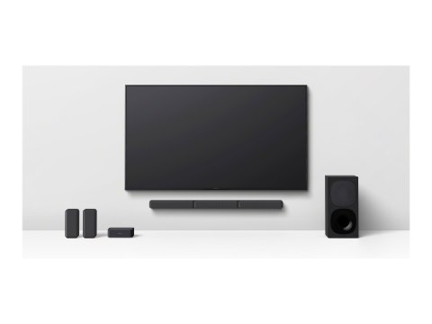 Sony | HT-S40R 5.1ch Home Cinema Soundbar with Wireless Rear Speakers | USB port | Bluetooth | Black | No | Wi-Fi | Wireless con Sony | HT-S40R 5.1ch Home Cinema Soundbar with Wireless Rear Speakers | USB port | Bluetooth | Black | No | Wi-Fi | Wireless con