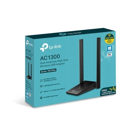 SuperSpeed USB 3.0 | Adapter sieciowy | Czarny SuperSpeed USB 3.0 | Adapter sieciowy | Czarny