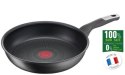 TEFAL | G2550572 Unlimited | Pan | Frying | Diameter 26 cm | Suitable for induction hob | Fixed handle | Black - Noir