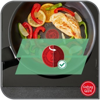 TEFAL | G2550572 Unlimited | Pan | Frying | Diameter 26 cm | Suitable for induction hob | Fixed handle | Black - Noir TEFAL | G2550572 Unlimited | Pan | Frying | Diameter 26 cm | Suitable for induction hob | Fixed handle | Black - Noir