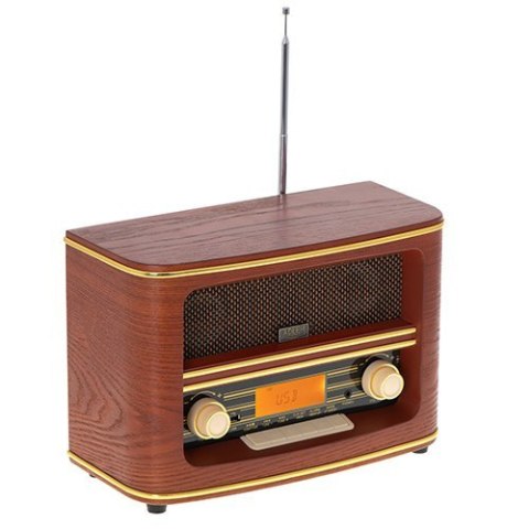 Adler | AD 1187 | Retro Radio | AUX in | Drewniane | Funkcja alarmu Adler | AD 1187 | Retro Radio | AUX in | Drewniane | Funkcja alarmu