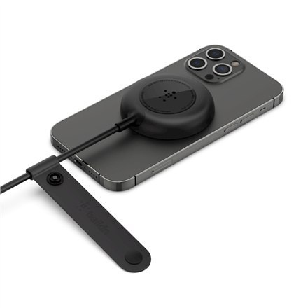 Belkin BOOST CHARGE Bezprzewodowa Ładowarka Magnetyczna na Baterie, 7,5W Czarny Belkin BOOST CHARGE Bezprzewodowa Ładowarka Magnetyczna na Baterie, 7,5W Czarny