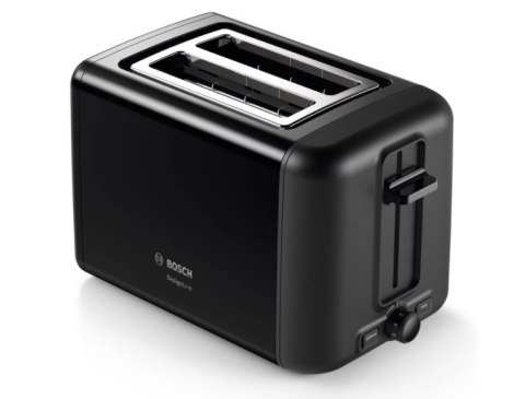 Bosch | TAT3P423 | DesignLine Toaster | Power 970 W | Number of slots 2 | Housing material Stainless steel | Black Bosch | TAT3P423 | DesignLine Toaster | Power 970 W | Number of slots 2 | Housing material Stainless steel | Black
