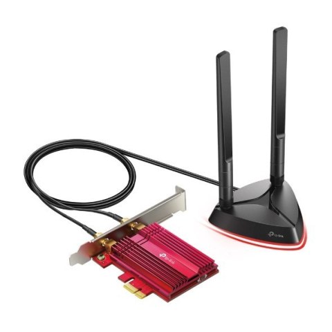 TP-LINK | AX3000 Wi-Fi 6 Bluetooth 5.0 PCIe Adapter | TX3000E | 2.4GHz/5GHz | Antenna type 2xHigh-Gain External Antennas | 574+2 TP-LINK | AX3000 Wi-Fi 6 Bluetooth 5.0 PCIe Adapter | TX3000E | 2.4GHz/5GHz | Antenna type 2xHigh-Gain External Antennas | 574+2