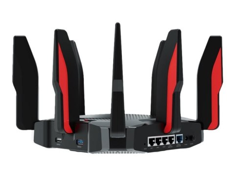 TP-LINK | Archer GX90 | 802.11ax | 574+1201+4804 Mbit/s | 10/100/1000 Mbit/s | Porty Ethernet LAN (RJ-45) 3 | Obsługa sieci mesh TP-LINK | Archer GX90 | 802.11ax | 574+1201+4804 Mbit/s | 10/100/1000 Mbit/s | Porty Ethernet LAN (RJ-45) 3 | Obsługa sieci mesh