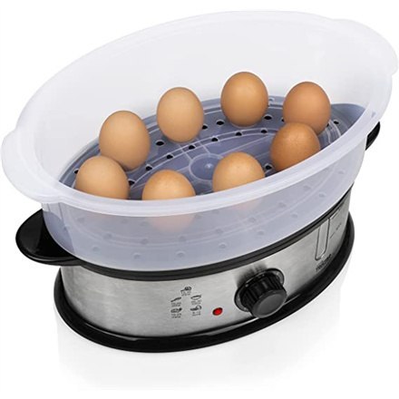 Tristar | Parowar spożywczy | VS-3914 | Srebrny | 1200 W | Pojemność 11 L | Liczba koszy 3 Tristar | Parowar spożywczy | VS-3914 | Srebrny | 1200 W | Pojemność 11 L | Liczba koszy 3