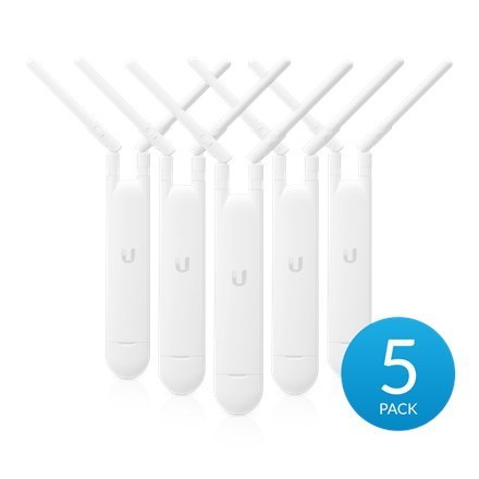 Ubiquiti | UAP-AC-M-5Pack Mesh Access Point | UniFi | 802.11ac | 2.4/5 | 867 Mbit/s | 10/100/1000 Mbit/s | Porty Ethernet LAN (R Ubiquiti | UAP-AC-M-5Pack Mesh Access Point | UniFi | 802.11ac | 2.4/5 | 867 Mbit/s | 10/100/1000 Mbit/s | Porty Ethernet LAN (R