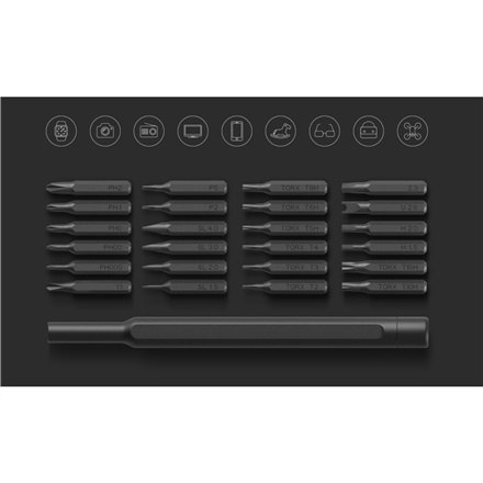 Xiaomi Mi - precision torque screwdriver handle with bit set Xiaomi Mi - precision torque screwdriver handle with bit set