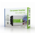 EnerGenie | Czarny | Zielony | Srebrny | 500 Watt