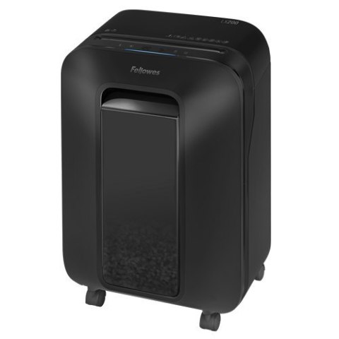 Fellowes | LX200 | Mini-cięcie | Niszczarka | P-4 | T-4 | Karty kredytowe | Zszywki | Spinacze | Papier | 22 litry | Czarny Fellowes | LX200 | Mini-cięcie | Niszczarka | P-4 | T-4 | Karty kredytowe | Zszywki | Spinacze | Papier | 22 litry | Czarny