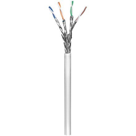 Goobay | CAT 6 | Kabel masowy | SFTP, PiMF | Szary | 100 m Goobay | CAT 6 | Kabel masowy | SFTP, PiMF | Szary | 100 m