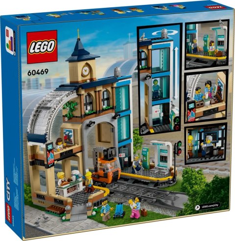LEGO CITY 60469 TRAINS CENTRAL TRAIN STATION LEGO CITY 60469 TRAINS CENTRAL TRAIN STATION