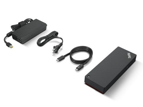Lenovo Universal Thunderbolt 4 Dock (Max displays: 4/Max resolution: 8K/60Hz/Supports: 4x4K/60Hz or 1x8K/1xEthernet LAN (RJ-45)/ Lenovo Universal Thunderbolt 4 Dock (Max displays: 4/Max resolution: 8K/60Hz/Supports: 4x4K/60Hz or 1x8K/1xEthernet LAN (RJ-45)/