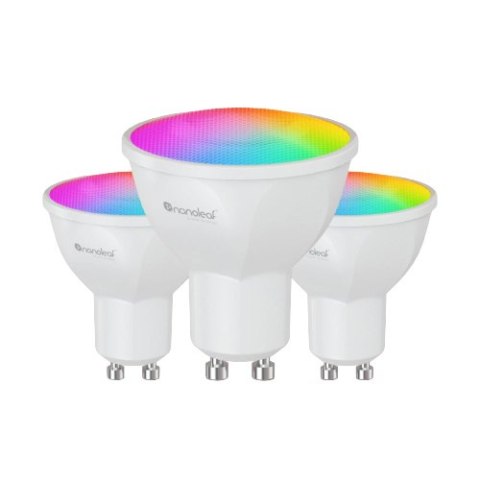 Nanoleaf Essentials Smart GU10 Bulb Matter 5W 400Lm RGBCW, 3pcs pack Nanoleaf | Essentials Smart GU10 Bulb Matter 5W 400Lm RGBCW Nanoleaf Essentials Smart GU10 Bulb Matter 5W 400Lm RGBCW, 3pcs pack Nanoleaf | Essentials Smart GU10 Bulb Matter 5W 400Lm RGBCW