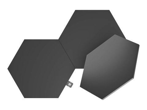 Nanoleaf Shapes Black Hexagon Expansion pack (3 panels) Nanoleaf | Shapes Black Hexagon Expansion pack (3 panels) | 42 W | WiFi Nanoleaf Shapes Black Hexagon Expansion pack (3 panels) Nanoleaf | Shapes Black Hexagon Expansion pack (3 panels) | 42 W | WiFi