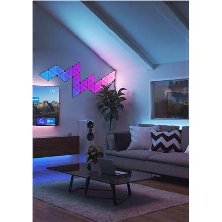 Nanoleaf Shapes Black Triangles Expansion Pack (3 panels) Nanoleaf | Shapes Black Triangles Expansion Pack (3 panels) | 42 W | W Nanoleaf Shapes Black Triangles Expansion Pack (3 panels) Nanoleaf | Shapes Black Triangles Expansion Pack (3 panels) | 42 W | W