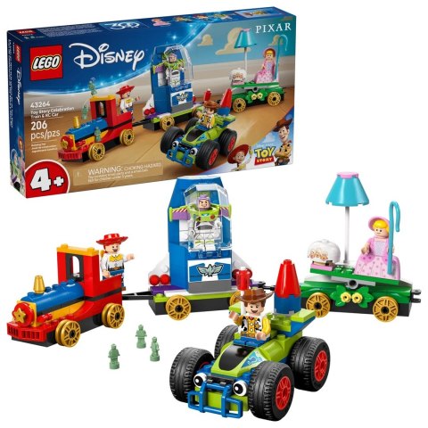 LEGO DISNEY 43264 PIXAR TOY STORY CELEBRATION TRAIN & RC CAR LEGO DISNEY 43264 PIXAR TOY STORY CELEBRATION TRAIN & RC CAR