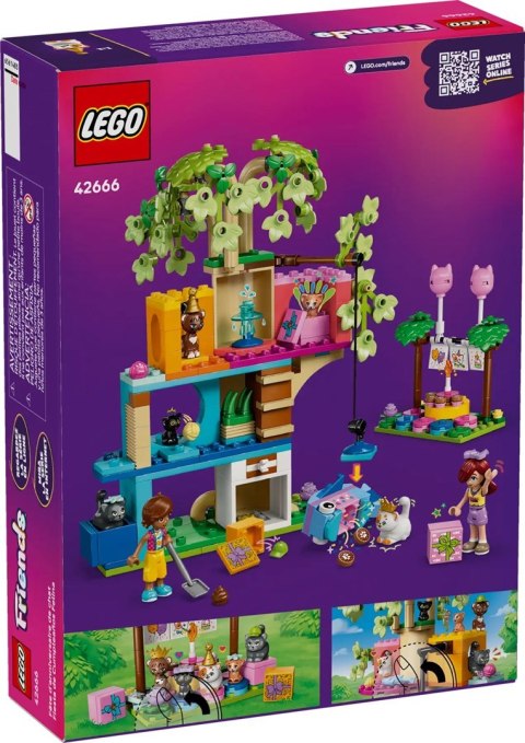 LEGO FRIENDS 42666 CAT BIRTHDAY PLEGO ARTY & TREE HOUSE