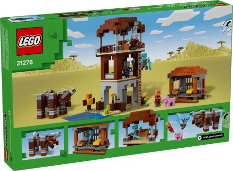LEGO MINECRAFT 21278 THE PILLAGER OUTPOST AND RAVAGER LEGO MINECRAFT 21278 THE PILLAGER OUTPOST AND RAVAGER