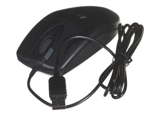 Mysz A4 TECH A4TMYS30398 (optyczna; 800 DPI; kolor czarny) Mysz A4 TECH A4TMYS30398 (optyczna; 800 DPI; kolor czarny)