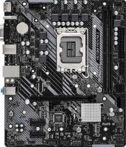 ASRock | H610M-HVS/M.2 R2.0 | Rodzina procesora Intel | Gniazdo procesora LGA1700 | DDR4 DIMM | Sloty pamięci 2 | Obsługiwane in