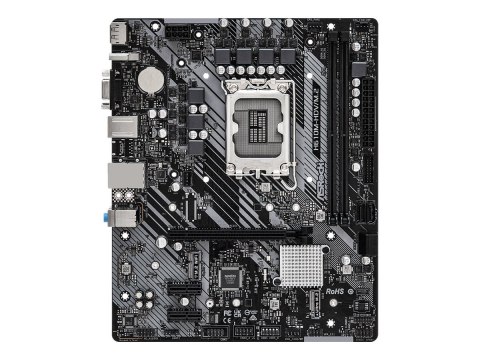 ASRock | H610M-HVS/M.2 R2.0 | Rodzina procesora Intel | Gniazdo procesora LGA1700 | DDR4 DIMM | Sloty pamięci 2 | Obsługiwane in ASRock | H610M-HVS/M.2 R2.0 | Rodzina procesora Intel | Gniazdo procesora LGA1700 | DDR4 DIMM | Sloty pamięci 2 | Obsługiwane in