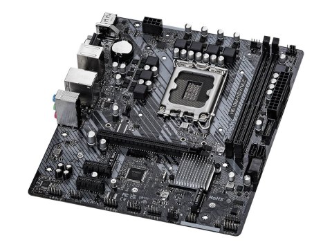ASRock | H610M-HVS/M.2 R2.0 | Rodzina procesora Intel | Gniazdo procesora LGA1700 | DDR4 DIMM | Sloty pamięci 2 | Obsługiwane in ASRock | H610M-HVS/M.2 R2.0 | Rodzina procesora Intel | Gniazdo procesora LGA1700 | DDR4 DIMM | Sloty pamięci 2 | Obsługiwane in