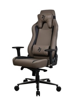 Arozzi | Materiał ramy: Metal; Baza kół: Aluminium; Tapicerka: Miękki PU | Arozzi | Fotel gamingowy | Vernazza SoftPU | Brązowy