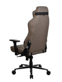 Arozzi | Materiał ramy: Metal; Baza kół: Aluminium; Tapicerka: Miękki PU | Arozzi | Fotel gamingowy | Vernazza SoftPU | Brązowy