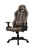Arozzi | Materiał ramy: Metal; Podstawa kół: Nylon; Tapicerka: Miękki PU | Arozzi | Fotel Gamingowy | Torretta SoftPU | Brązowy